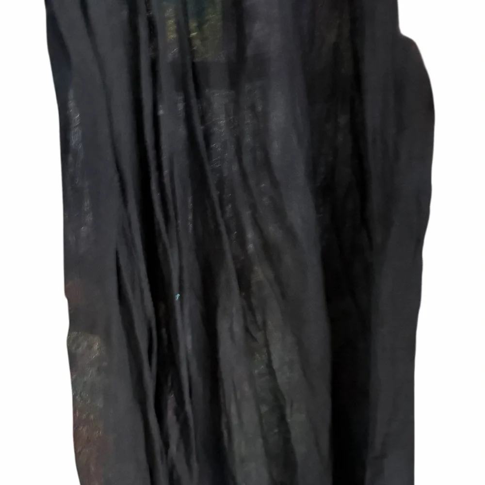 Boho Multicolor Tiered Maxi Skirt TravelSmith Festival Cottagecore Cotton Small - Picture 5 of 6